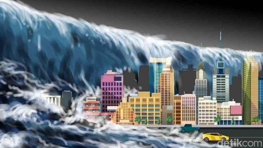 Bencana Laut Besar Yang Membawa Gelombang Tsunami