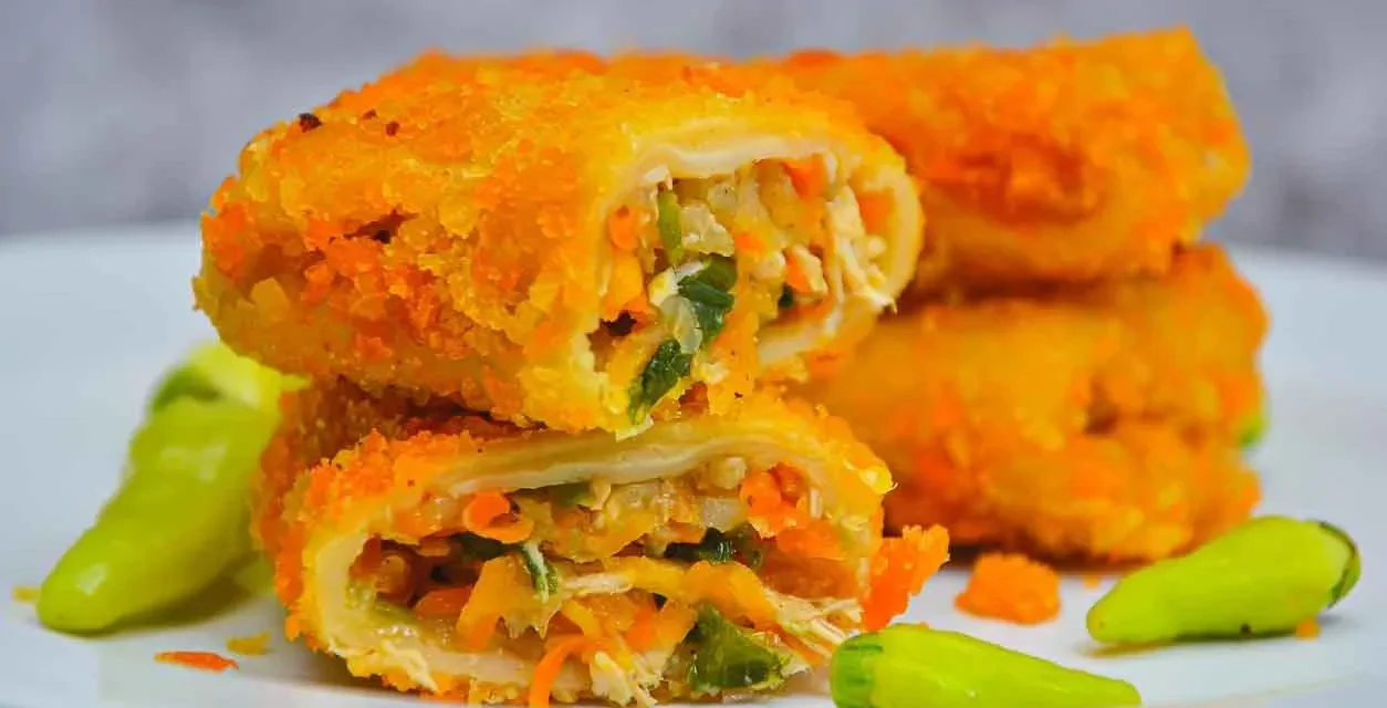 Jajanan Makanan Risol Dengan Isian Sayuran