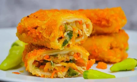 Jajanan Makanan Risol Dengan Isian Sayuran