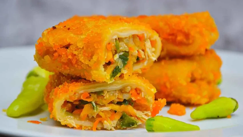 Jajanan Makanan Risol Dengan Isian Sayuran