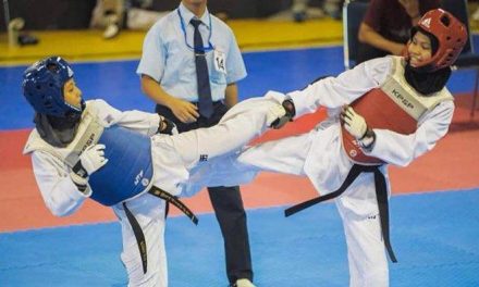 Pertahanan Olahraga Taekwondo Dalam Melawan Musuh