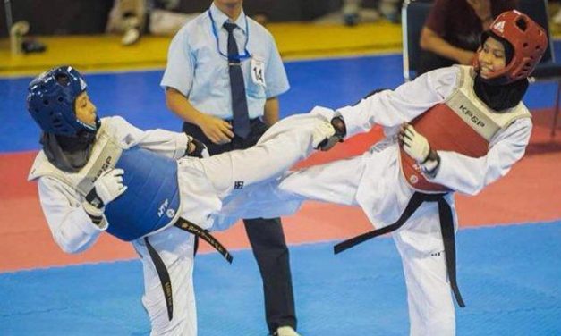 Pertahanan Olahraga Taekwondo Dalam Melawan Musuh