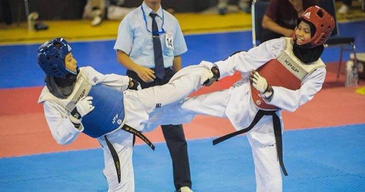 Pertahanan Olahraga Taekwondo Dalam Melawan Musuh