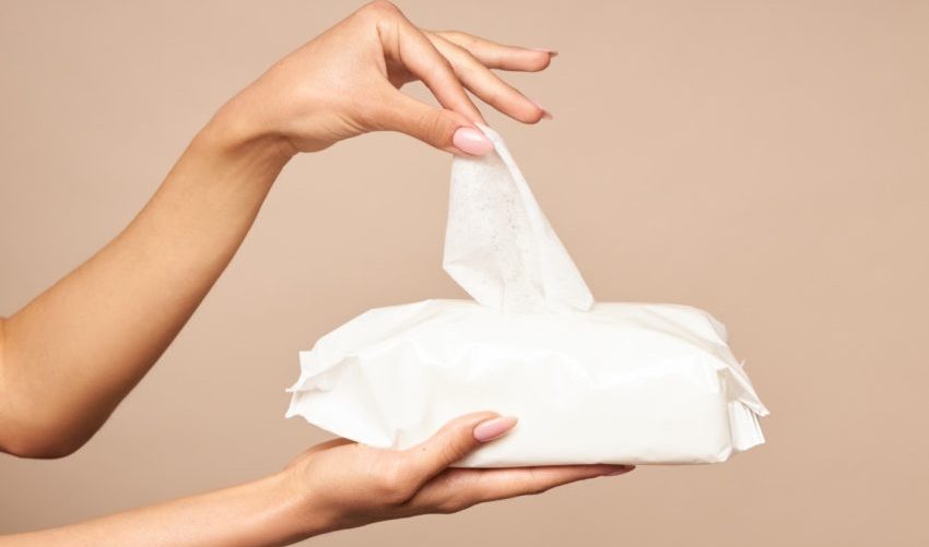 Lembar Tipis Tisu Yang Telah Di Produksi Banyak