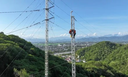 Pembangunan Tower Untuk Aliran Listrik Ke Daerah