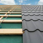 Material Rumah Genteng Pada Bagian Atas Penutup