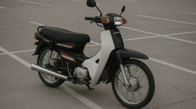 Keunikan Kendaraan Astrea Sepeda Motor Dulu