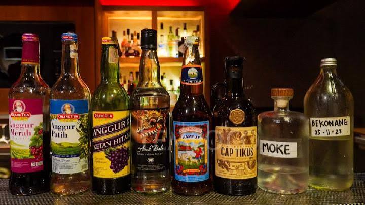 Sebuah Zat Alkohol Dalam Minuman Yang Memabukkan