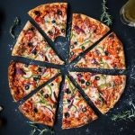 Hidangan Bulat Pizza Makanan Khas Dari Italia