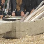 Benda Tradisional Lesung Pada Sebuah Pembuatan Masakan