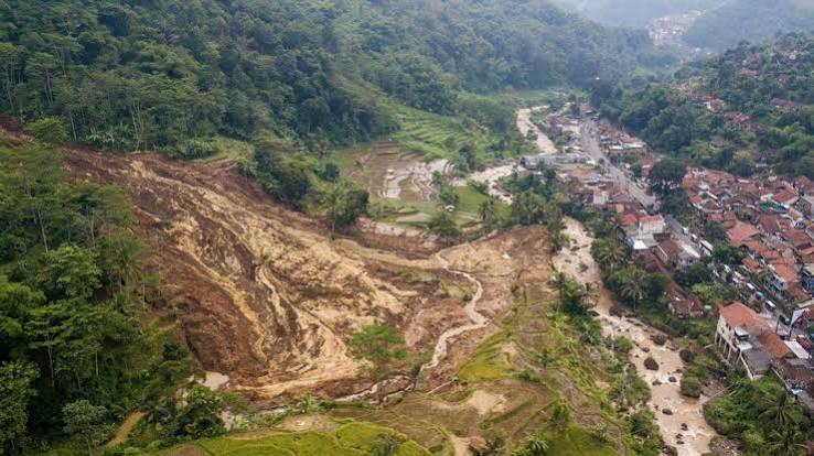 Pergerakan Massa Tanah Yang Berakibat Longsor